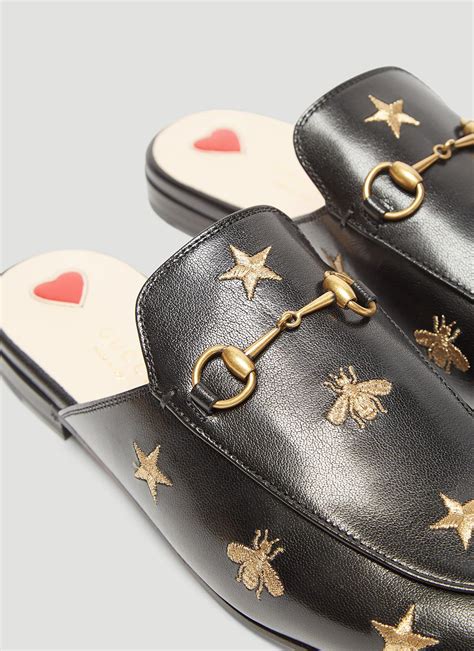 gucci bee and star mules